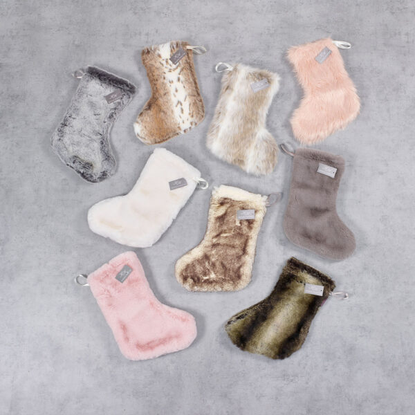 Faux Fur Christmas Boot Group