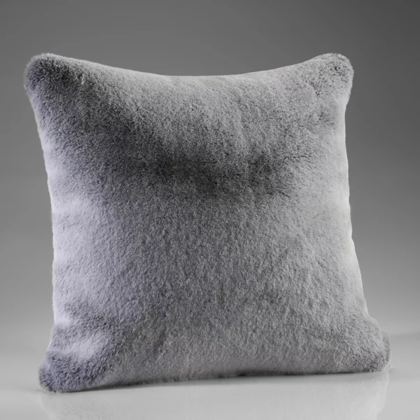 Alaska Fox Faux Fur Cushion