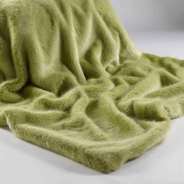 London Willow Faux Fur Throw