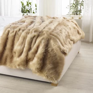 Sahara Faux Fur Throw