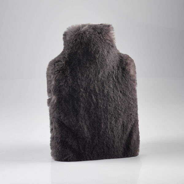 Russian Blue Faux Fur Hot Water Bottle