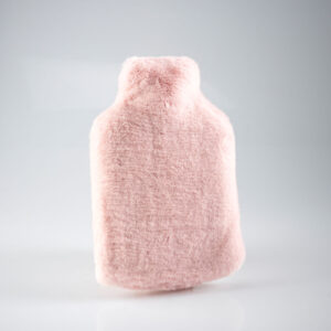 Soft Pink Faux Fur Hot Water Bottle