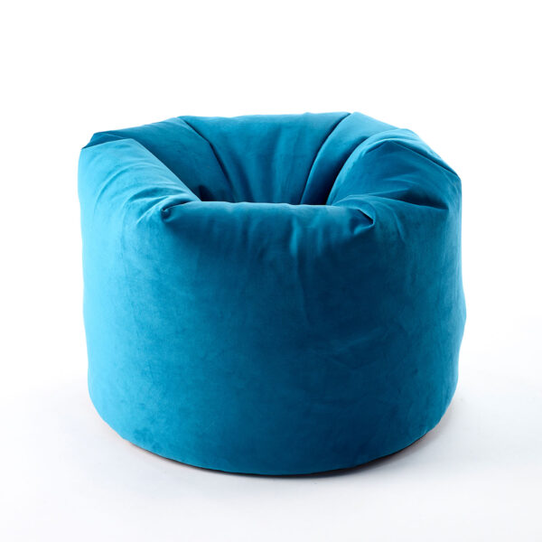 Aqua Luxe Velvet Bean Bag