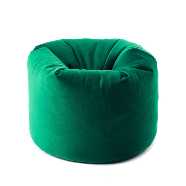 Emerald Luxe Velvet Bean Bag