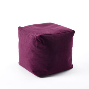 Plum Luxe Velvet Bean Cube